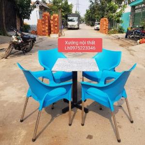 Thanh lý gấp bàn ghế nhựa cafe giá rẻ mới 100% hàng tồn kho..
