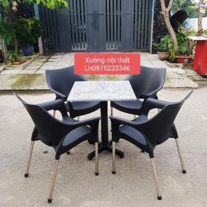 Thanh lý gấp bàn ghế nhựa cafe giá rẻ mới 100% hàng tồn kho..