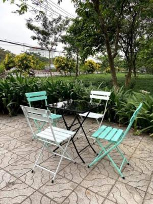Ghế xếp giá rẻ bàn ghế cafe vỉa hè