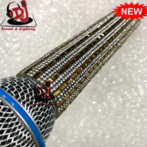 Vỏ tay micro đá kim tuyến, áo mic,