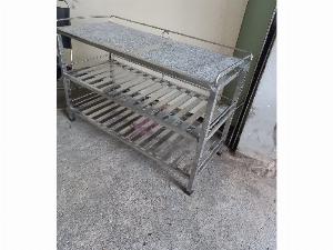 Kệ đá inox nẹp