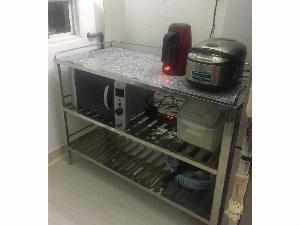 Kệ đá inox nẹp
