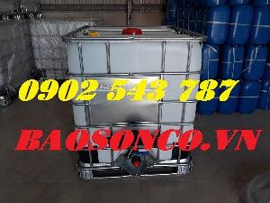 Thanh lý thùng nhựa IBC giả phóng kho tại Sài Gòn
