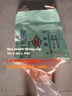 Bao jumbo đựng viên nén, đựng bắp ủ chua, cỏ ủ chua.