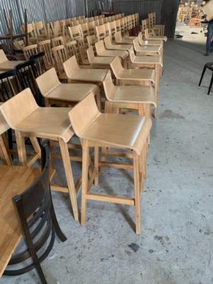 Ghế quầy gỗ đẹp giá tại xưởng Nội Thất Quang Đại