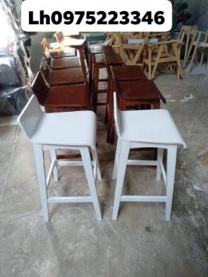 Ghế quầy gỗ đẹp giá tại xưởng Nội Thất Quang Đại
