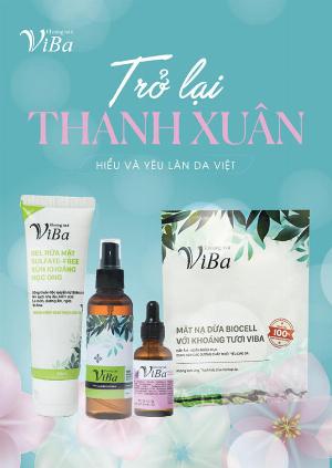 Khoáng tươi Viba Thanh xuân tỉnh thức khoe mặt mộc chụp ảnh đẹp không cần app