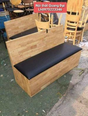 Ghế sofa gỗ bọc simili sản phẩm đẹp được bán từ (Nội Thất QUANG ĐẠI)