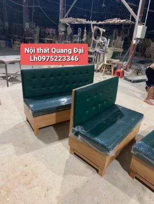 Ghế sofa gỗ bọc simili sản phẩm đẹp được bán từ (Nội Thất QUANG ĐẠI)