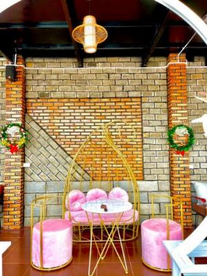 Lồng Chim sắt sơn tỉnh điện thư giản....trang trí v...v