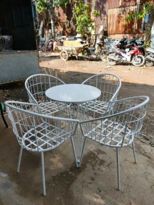 Bộ bàn ghế sắt mỹ nghệ