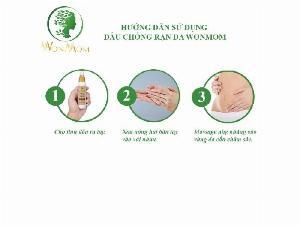 Dầu chống rạn da cho bà bầu