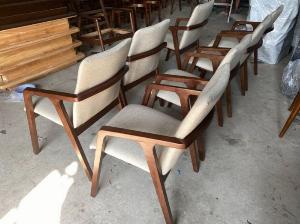Bàn ghế cafe gỗ sơn P,U