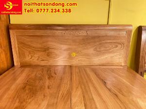 Giường ngủ hoa văn 1.6m giá rẻ