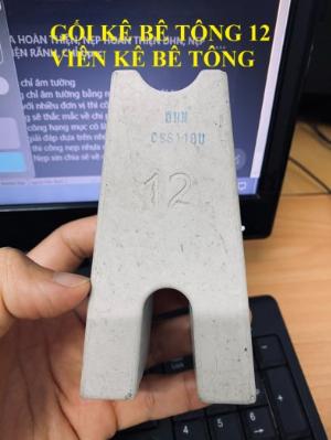Bẻ thép kê chân chó hay dùng viên kê bê tông - cục kê thép - cục kê beton