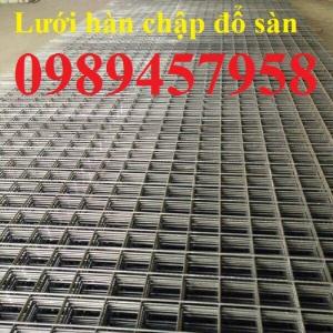 Lưới thép hàn D4 a100x100, D4a200x200 lưới đen