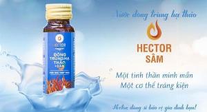 Nước đông trùng hạ thảo Hector sâm – tăng sức khoẻ, đề kháng, sinh lực