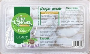 Mì Nưa Cuộn Đơn Konjac Excook Giảm Cân, Cho Người Tiểu Đường 160g