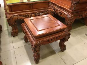 Bộ bàn ghế hoàng gia hoa hồng cổ điển chân 14