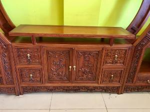 Kệ trưng bày vách ngăn phòng khách | kết hợp tủ tivi TTV1000