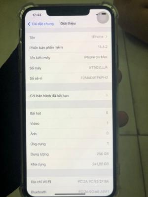 Bán gấp XsMax vàng, 256gb