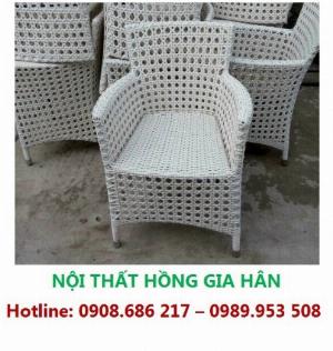 Ghế Cafe Thư Giãn Nhựa Giả Mây Cao Cấp Hgh402