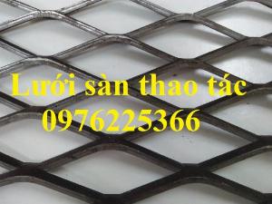 Lưới quả trám, lưới dập giãn, lưới thép hình thoi 1ly, 2ly, 3ly, 4ly, 5ly có sẵn hàng