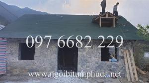 Tấm lợp bitum phủ đá, tấm lợp bitum mặt đá