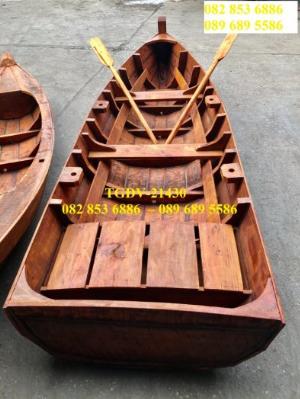 Thuyền gỗ chèo tay, thể thao dã ngoại, thả câu, câu cá(liên hệ báo giá)