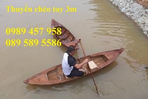 Thuyền chụp sen, Thuyền trang trí 3m, Thuyền chở 2-3 người, Thuyền tạo cảnh