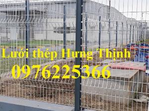 Hàng rào lưới thép mạ kẽm sơn tĩnh điện phi 3, phi 4, phi 5, phi 6