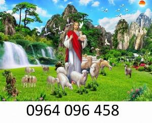 Tranh thiên chúa - gạch tranh 3d thiên chúa - 09MF