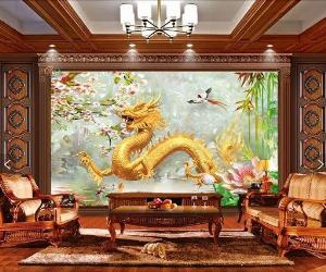 Gạch 3d tranh gạch 3d tranh rồng - KG55