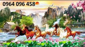 Tranh ngựa - tranh gạch 3d con ngựa - MVC4