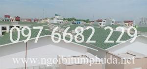 Tấm lợp bitum TechGreen, sản phẩm thay thế ngói truyền thống, ngói đá tự nhiên