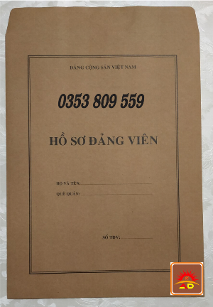 Bì hồ sơ đảng viên