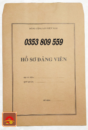 Bì hồ sơ đảng viên