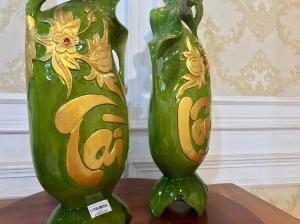Cặp bình bách xanh tài lộc 70 - BXTL01