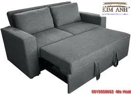 Ghế sofa kéo ra thành giường giường thông minh bằng gỗ tự nhiên