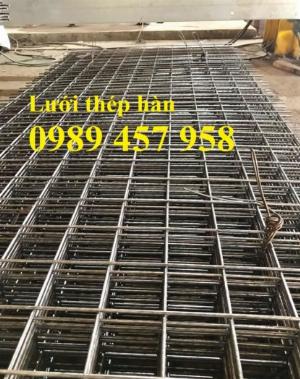 Lưới thép hàn gân phi 10 a 200*200, Lưới hàn gân phi 12 ô 200x200 3 ngày giao