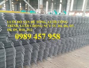 Lưới thép hàn phi 11 a 200*200, Thép phi 12 ô 200x200, Lưới phi 10 ô 200x200 giá tốt