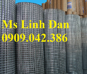 Lưới thép hàn mạ kẽm ph 3 mắt 50x50, lưới thép hàn mạ kẽm, lưới thép hàn ô vuông