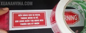 Chuyên cung cấp các mặt hàng băng keo in Chữ - Logo