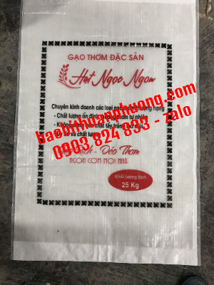 Bao pp dệt đựng gạo