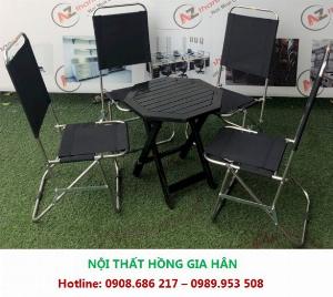 Bàn Ghế Trà Chanh Xếp Gọn HGH