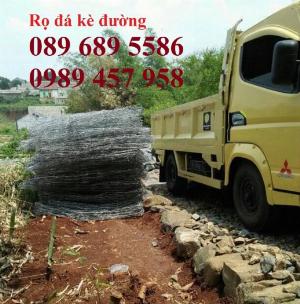 Rọ thép, rọ đá, thảm đá, rọ đá trang trí, rọ đá kè đường, kè sông, rọ đá chống sạt lở