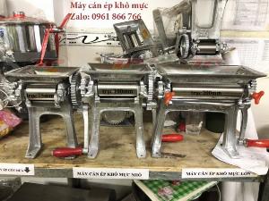 Máy cán khô mực bằng tay trục cán 7,5cm