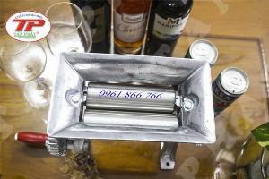 Máy cán khô mực bằng tay trục cán 10cm