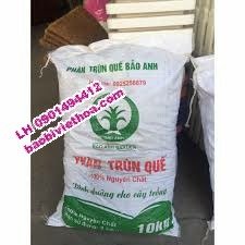 Bao đựng phân trùng quế, đất sạch hữu cơ, phân bón
