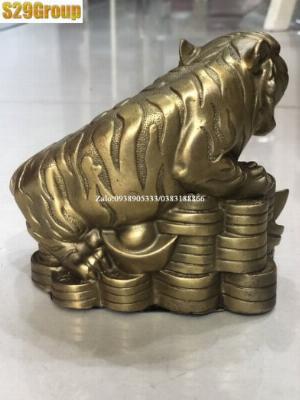 Tượng hổ bằng đồng cao 15cm,vật phẩm phong thủy